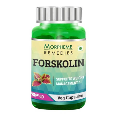 Morpheme Remedies Forskolin (500 mg), 60 veggie capsule(s) Unflavoured Morpheme Remedies Forskolin (500 mg), 60 veggie capsule(s) Unflavoured