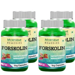 Morpheme Remedies Forskolin (500 mg), 4 Piece(s)/Pack Unflavoured