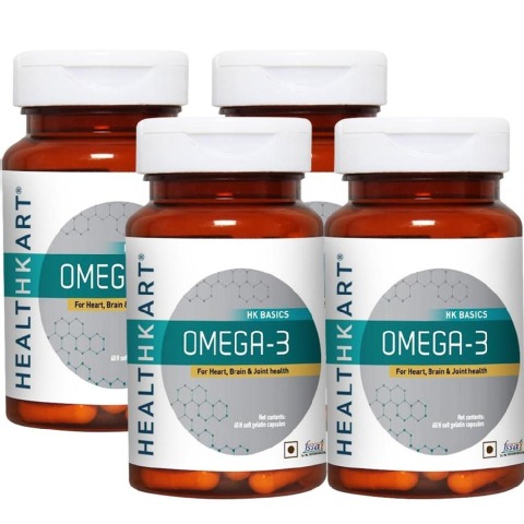 HealthKart Omega 3 - Pack of 4 HealthKart Omega 3 - Pack of 4