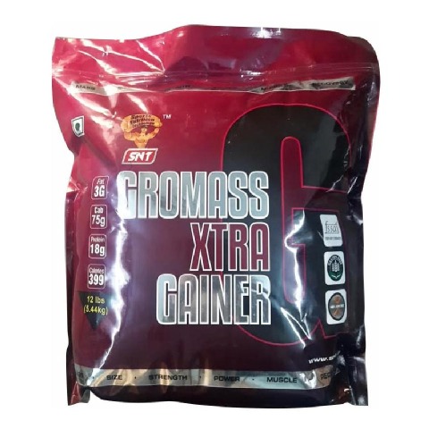 SNT Gromass Xtra Gainer, 12 lb Chocolate SNT Gromass Xtra Gainer, 12 lb Chocolate