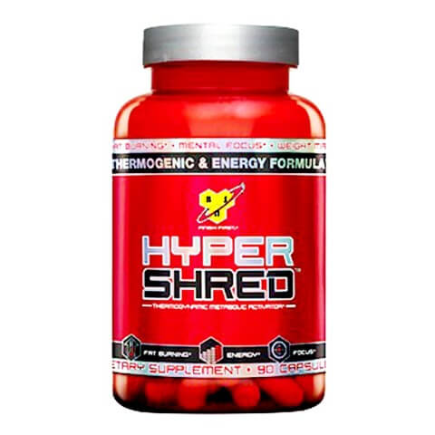 BSN Hypershred,  90 capsules  Unflavoured 