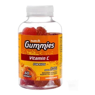Healthvit Vitamin C for Kids, Orange 60 gummies