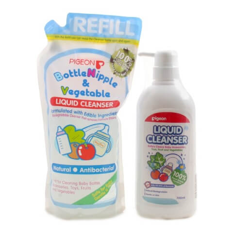 Combo Offer(Pigeon Cleanser Bottle 450ml + Refill 700ml)