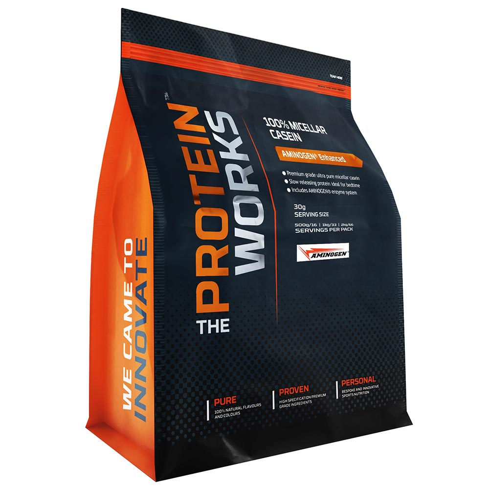 The Protein Works 100% Micellar Casein,  2.2 lb  Vanilla Crème 