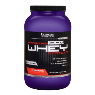 Ultimate Nutrition Prostar 100% Whey Protein, 2 lb Strawberry