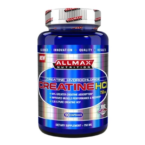 Allmax Creatine HCL, Unflavoured 90 capsules Allmax Creatine HCL, Unflavoured 90 capsules