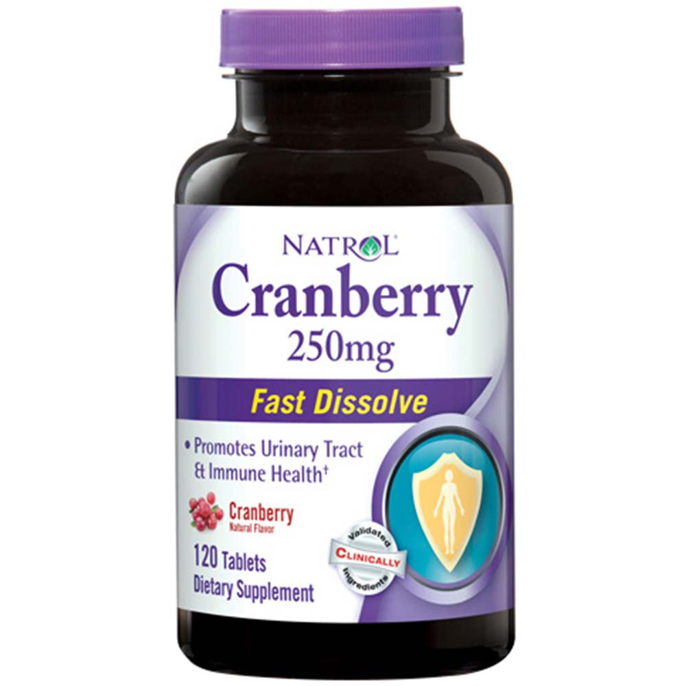 Natrol Cranberry F/D (250 mg),  120 tablet(s) 