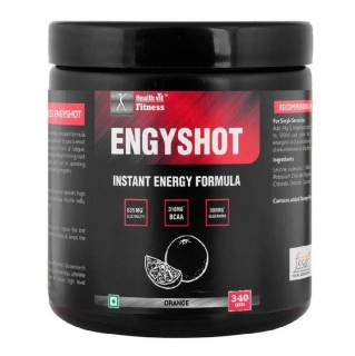 Healthvit Engyshot Instant Energy Drink, 0.75 lb Orange