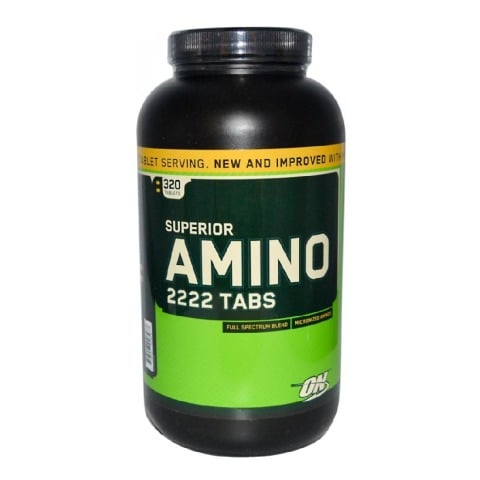 ON (Optimum Nutrition) Superior Amino 2222 Tablets,  320 tablet(s)  160 Servings  Unflavoured DELETED MARKED 
