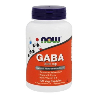 Now GABA (500 mg), 100 capsules