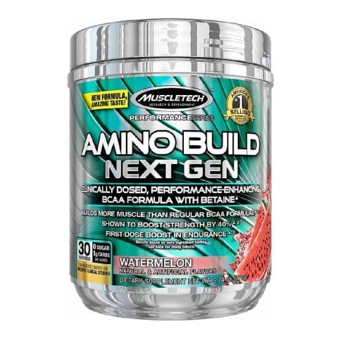 MuscleTech Amino Build Next Gen,  0.60 lb  30 Servings  Watermelon 