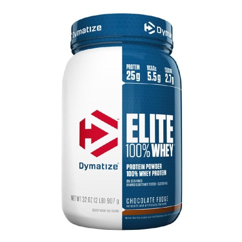 Dymatize Elite 100% Whey Protein,  2 lb  Chocolate Fudge 