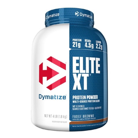 Dymatize Elite XT,  4 lb  Fudge Brownie 