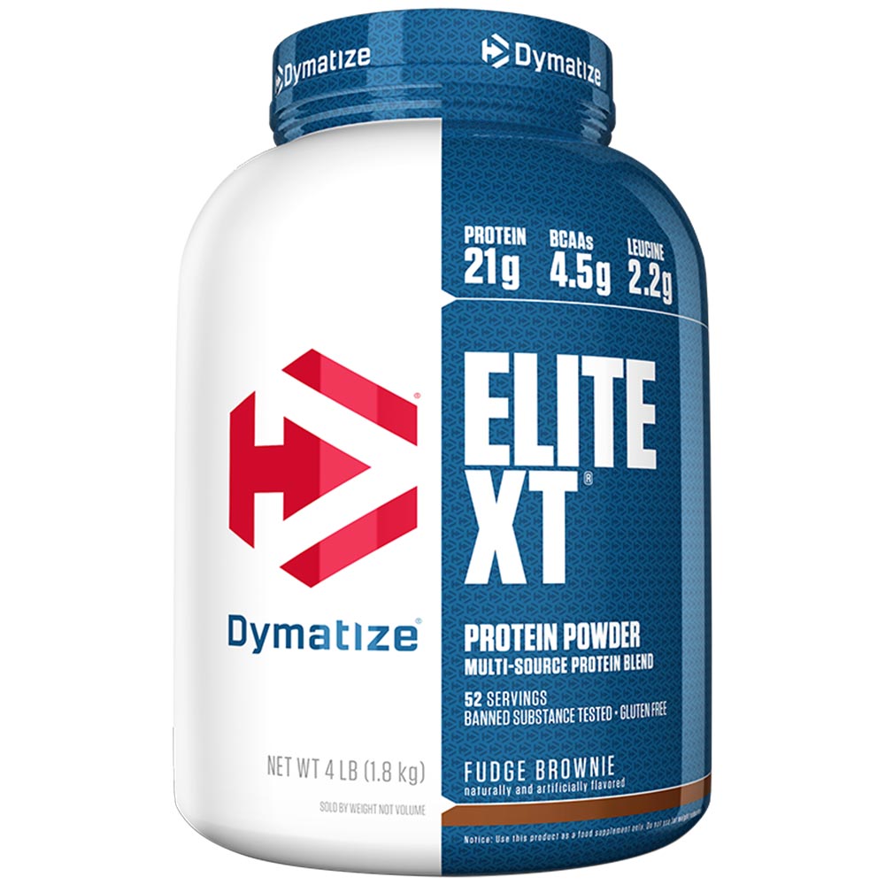 Dymatize Elite XT,  4 lb  Fudge Brownie 