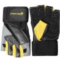 MuscleBlaze Gloves,  Yellow Black & Silver  Small 