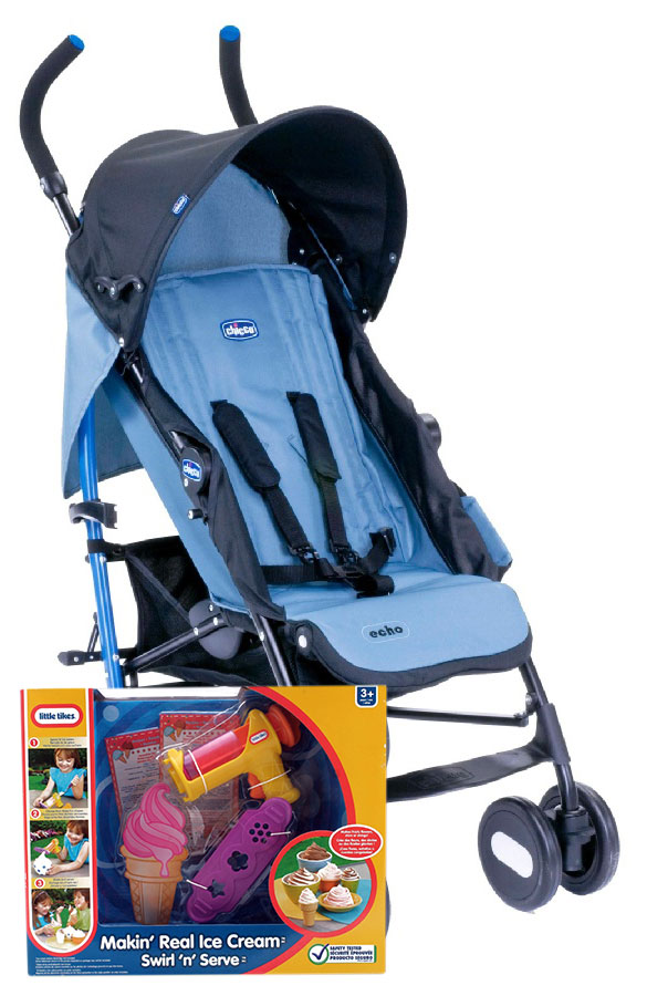 Chicco Juvenile Echo Stroller Sapphire
