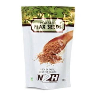 N2H Roasted Flax Seeds, 0.1 kg