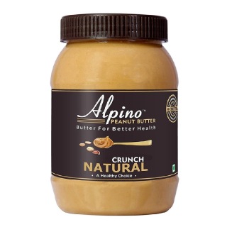 Alpino Peanut Butter (Unsweetened), Natural Crunch 1 kg