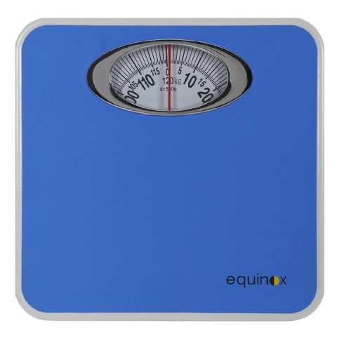 Equinox Personal Weighing Scale Mechanical (EQ BR 9015),  Blue 