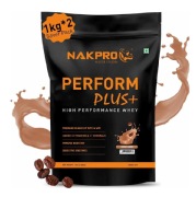 Nakpro Perform Plus+ High Performance Whey- 2.2 lb Coffee (Pack of 2)