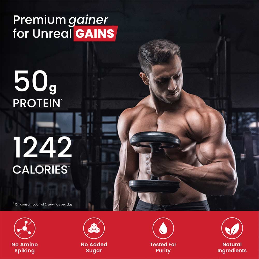 2 - Athlab Unreal Gains,  2.2 lb  Strawberry Smooth 