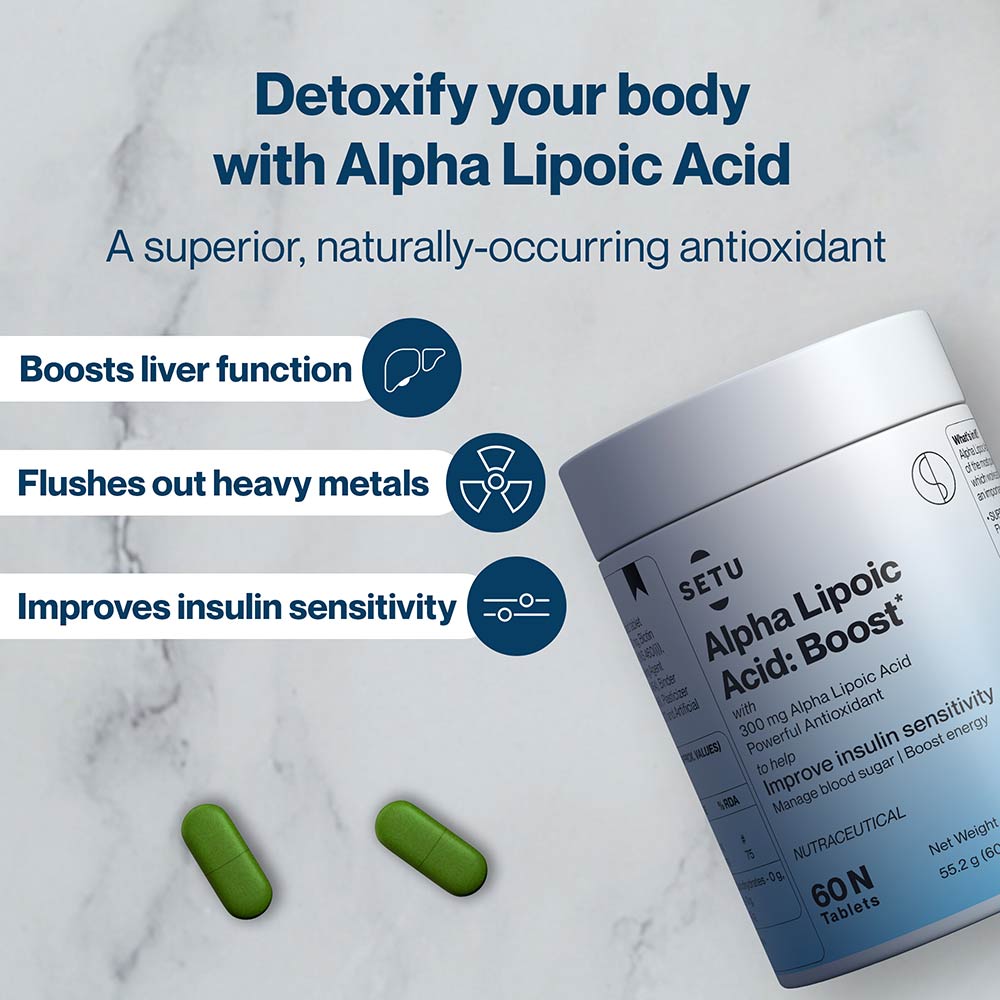 4 - Setu Alpha Lipoic Acid (Pack of 2),  60 tablet(s) 