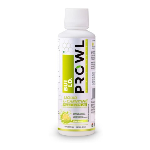 1 - Build Prowl Elite Series Liquid L-Carnitine,  450 ml  Lemon 