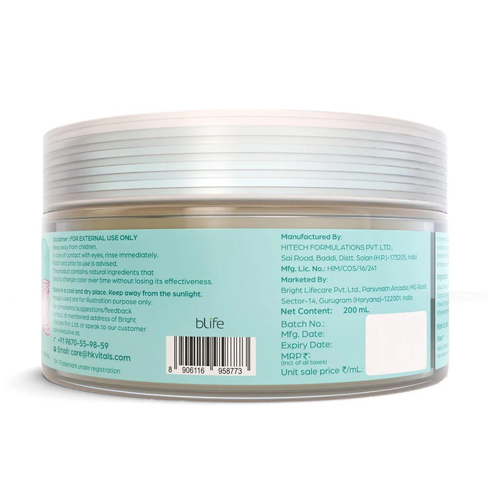 HK Vitals Biotin Shampoo & Conditioner & Hair Mask with free ACV & Collagen & Face Moisturizer