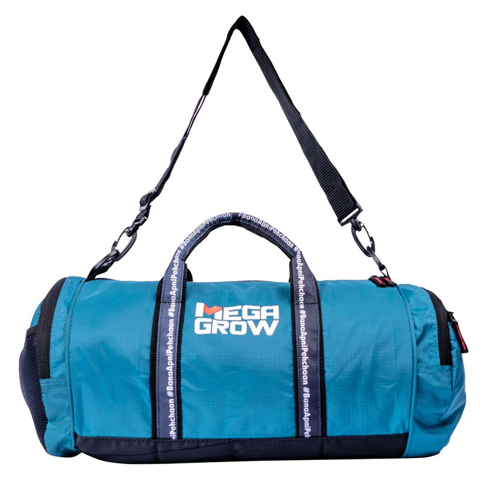 1 - Megagrow Duffle Sports & Gym Bag,  Blue 33L 