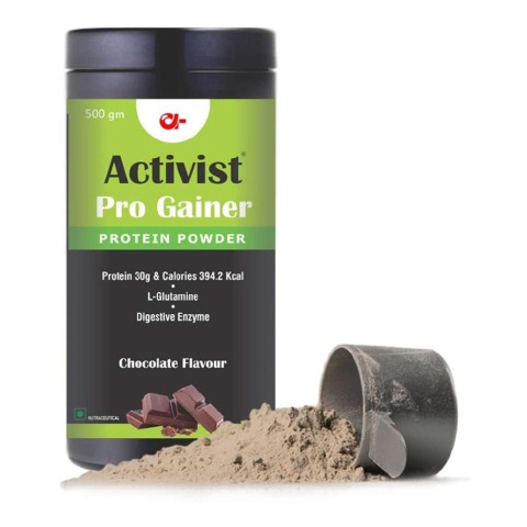 1 - Activist Pro Gainer Protein Powder,  1.1 lb  Chocolate 