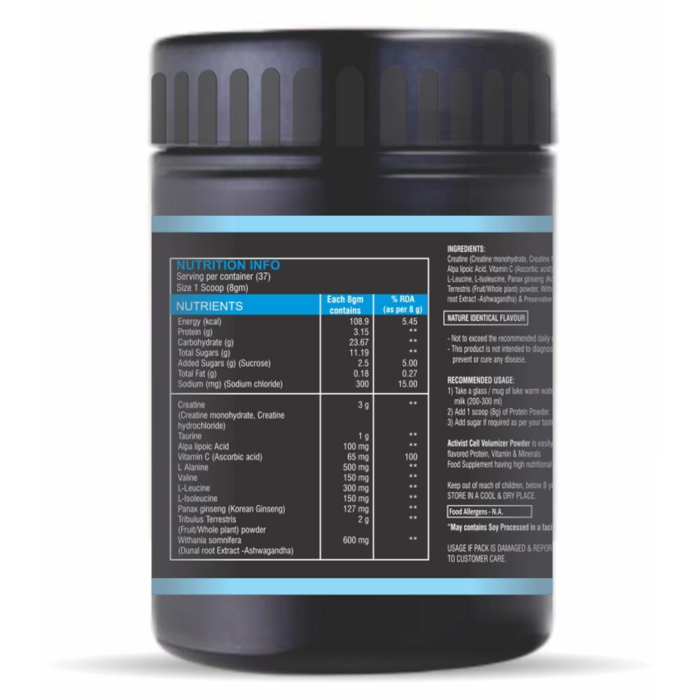 2 - Activist Cell Volumizer,  0.66 lb  Unflavoured 