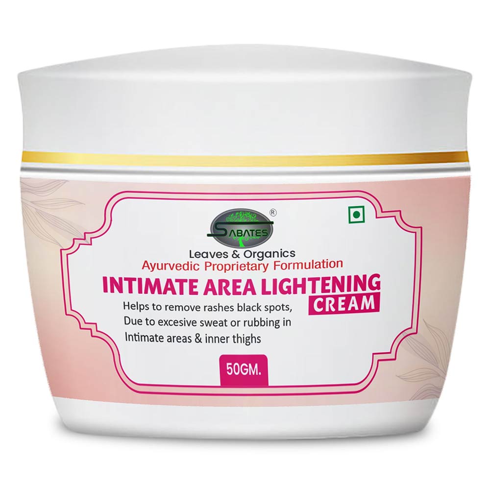 1 - Sabates Intimate Area Lightening Cream,  50 g  for Rashes & Black Spots, Sweat or rubbing in Intimate Areas 