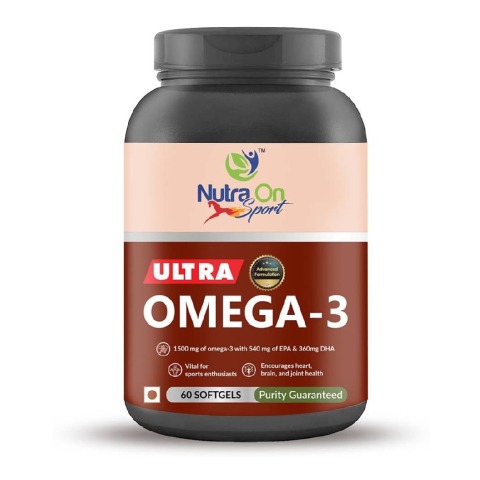 Nutra On Ultra Omega - 3,  60 softgels 