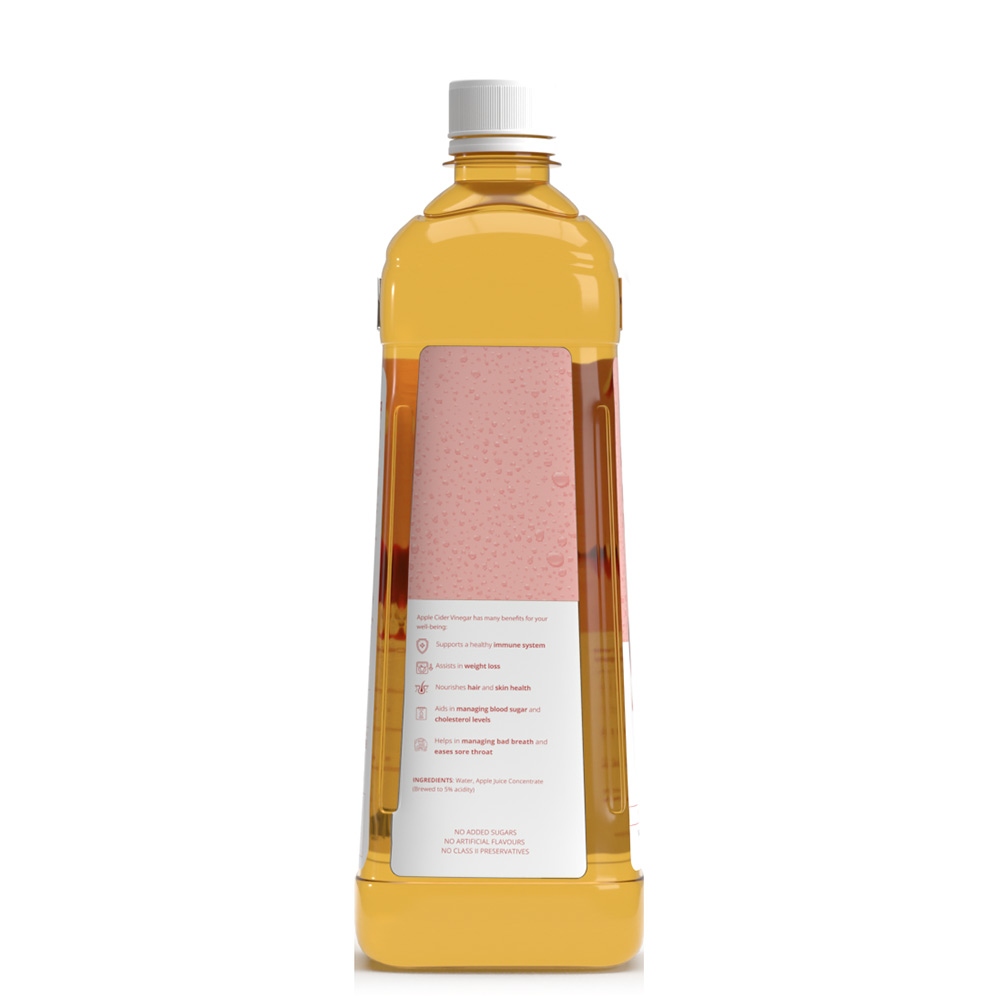 3 - HK Vitals HealthKart Filtered Apple Cider Vinegar,  1 L  Natural (Pet Bottle) 