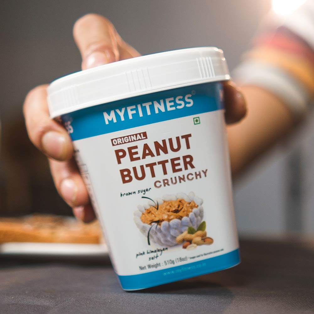 4 - Myfitness Original & Chocolate Peanut Butter 1.25kg Combo,  2 Piece(s)/Pack  Crunchy 