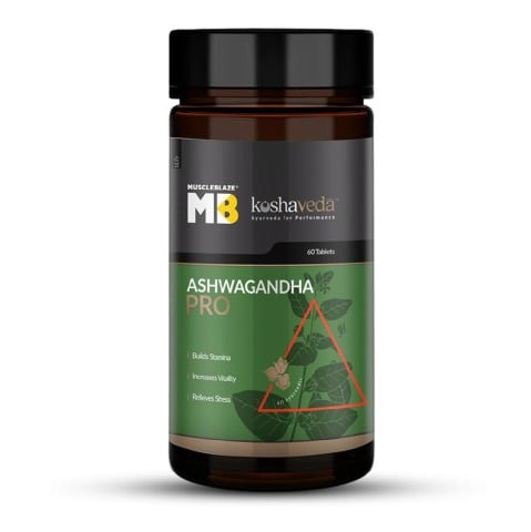 Koshaveda Ashwagandha Pro by MuscleBlaze, 60 tablet(s)