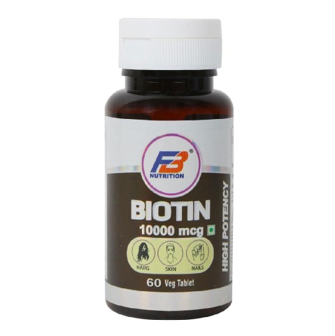 1 - FB Nutrition Biotin 10000mcg,  60 tablet(s)  Unflavoured 