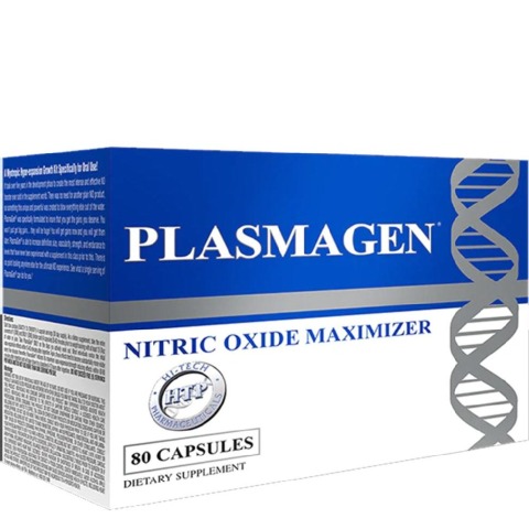 Hi Tech Pharmaceuticals Plasmagen,  80 capsules  Unflavoured 