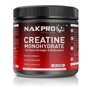 Nakpro Creatine Monohydrate- Unflavoured (Jar) 0.55 lb