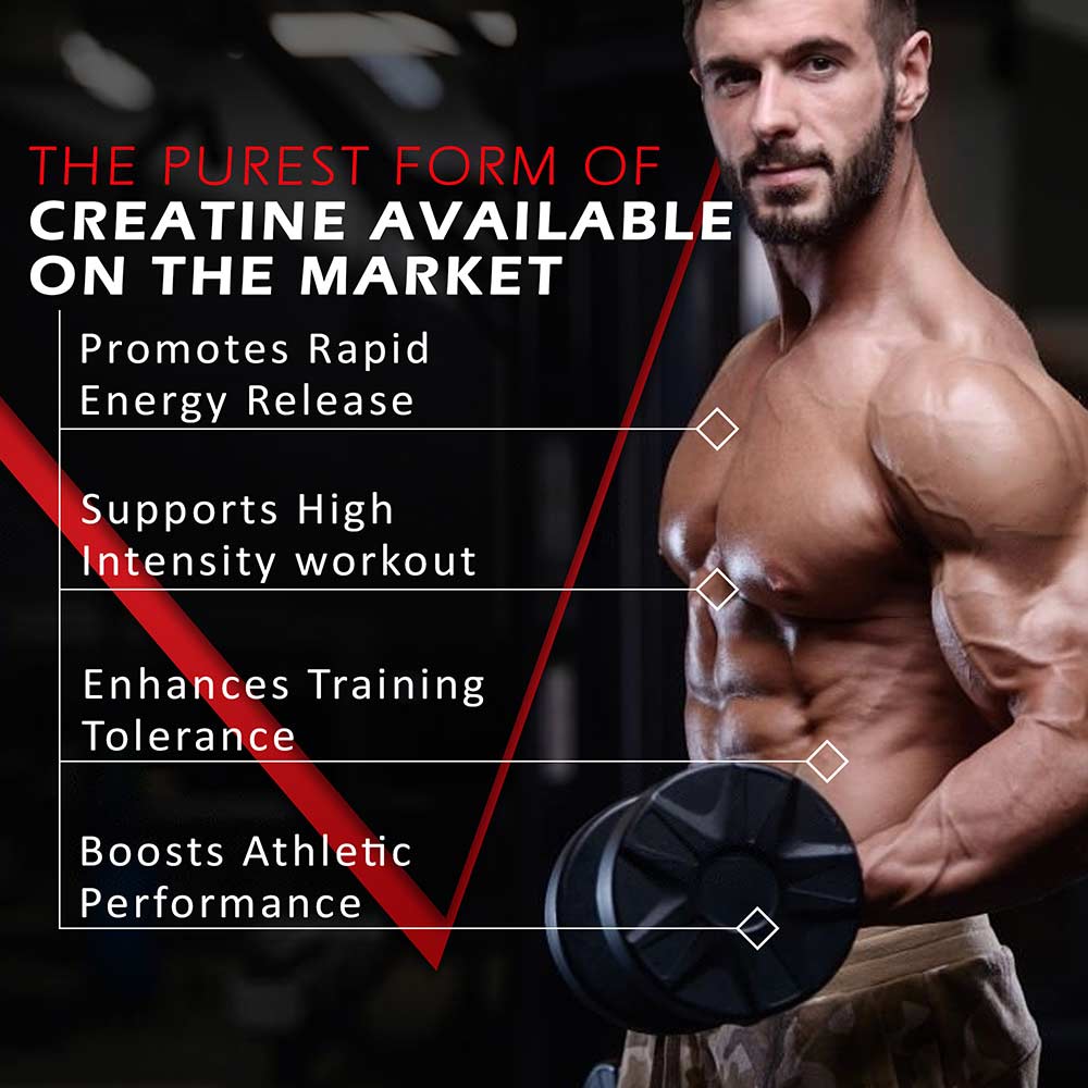 6 - Nakpro Creatine Monohydrate,  Unflavoured (Jar)  0.55 lb 