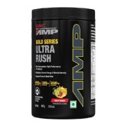 GNC AMP Gold Series Ultra Rush Powder- 0.99 lb Fruit Punch