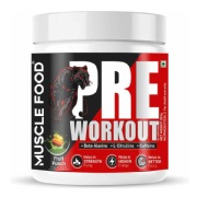 Dr. Morepen Muscle Food Pre Workout- 0.55 lb Fruit Punch