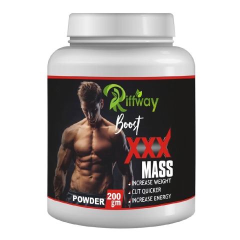 1 - Riffway Boost XXX Mass,  0.44 lb  Unflavoured 