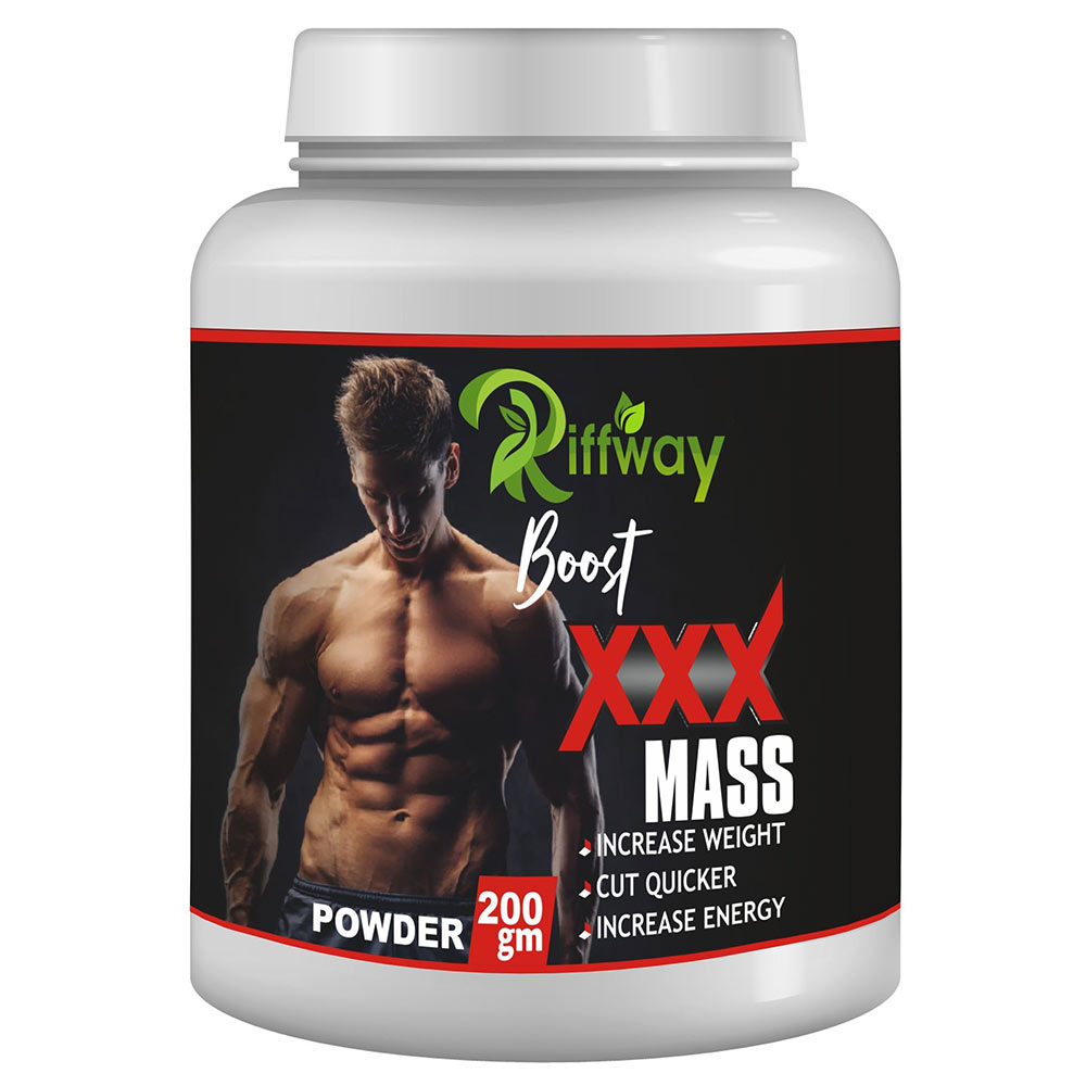 1 - Riffway Boost XXX Mass,  0.44 lb  Unflavoured 