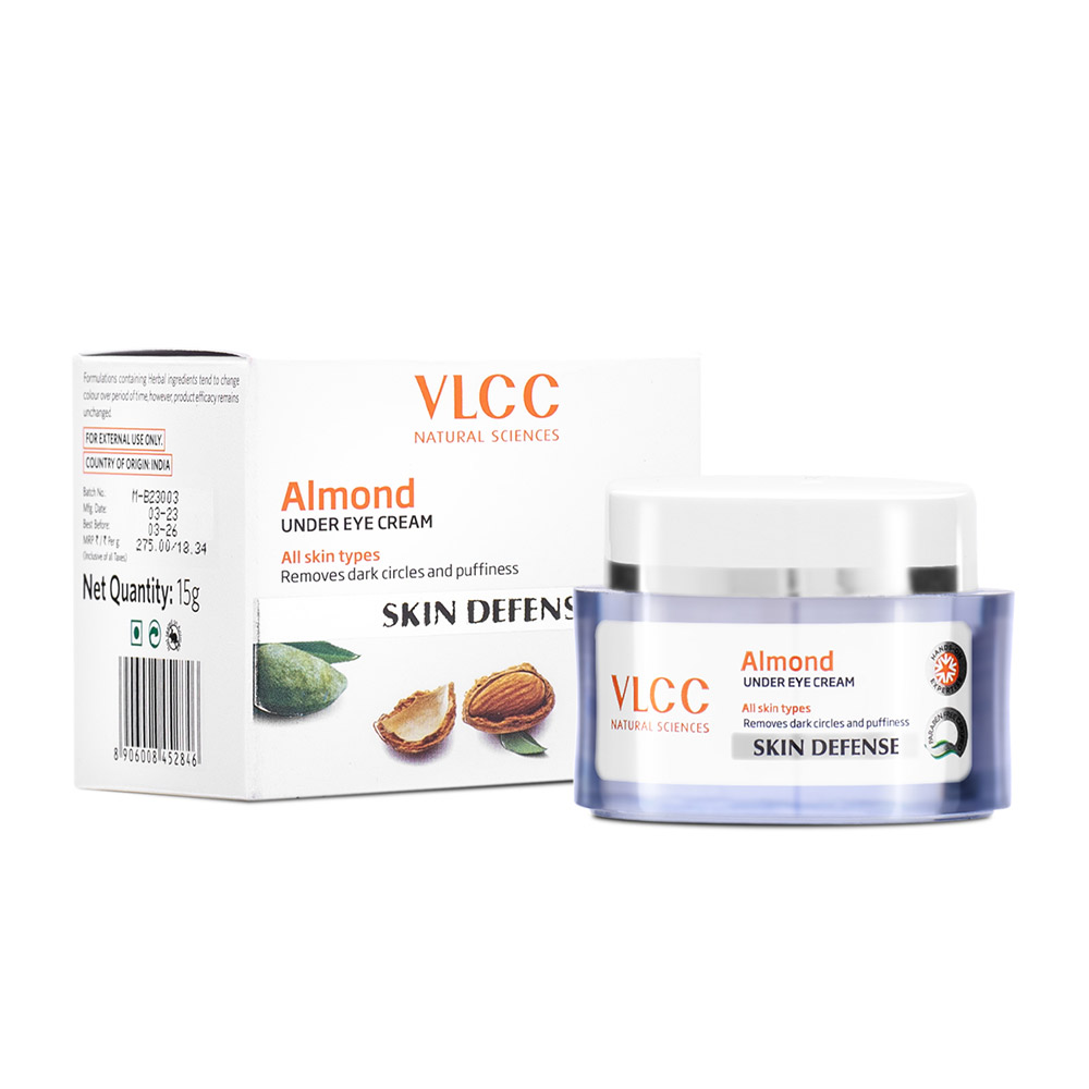1 - VLCC Almond Under Eye Cream,  15 g  Remove Dark Circles 