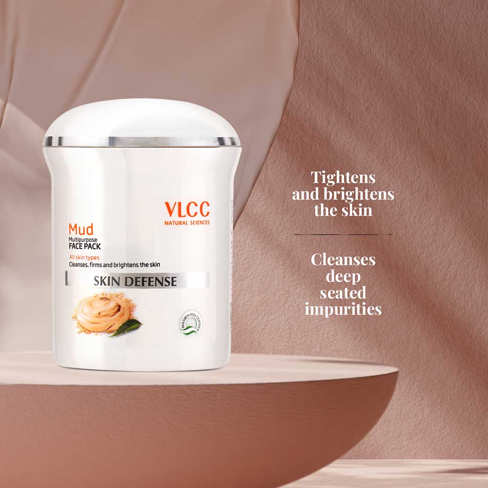 2 - VLCC Mud Face Pack,  70 g  All Skin Type 