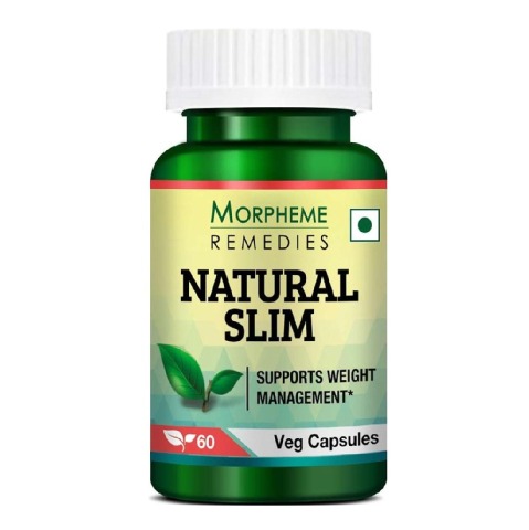 1 - Morpheme Remedies Natural Slim (with Garcinia),  60 veggie capsule(s)  Unflavoured 
