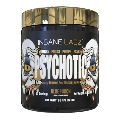 1 - Insane Labz Psychotic Gold, 0.44 lb Cherry Bomb