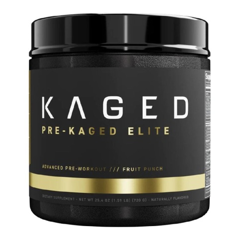 1 - Kaged Muscle Pre-Kaged Elite,  1.59 lb  Fruit Punch 