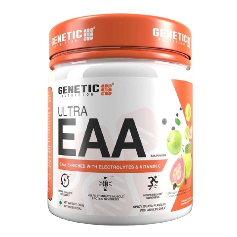 1 - Genetic Nutrition Ultra EAA,  0.66 lb  30 Servings  Spicy Guava 